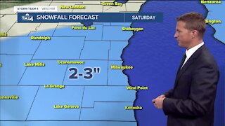 More snow moves in this weekend