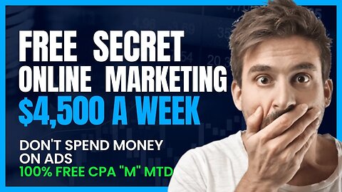 Secret to Make $4500 A Week, online marketing, CPA Marketing, marketing automation platforms