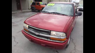 1998 CHEVY S-10 LD EXTENDED CAB SB