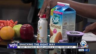 Pack a healthy lunch for your children