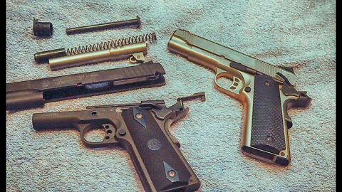 How break in of a 1911 pistol works to make the gun function better