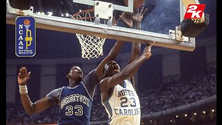 NBA2K: College Edition (Jordan Challenge) Jordan/Tar Heels vs Ewing/Georgetown