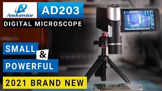 [BRAND NEW 2021] Andonstar AD203 Digital Microscope ⭐ Portable, Small & Powerful