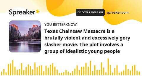 Texas Chainsaw Massacre is a brutally violent and excessively gory slasher movie. The plot involves