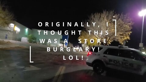 Walmart parking lot - stolen car!