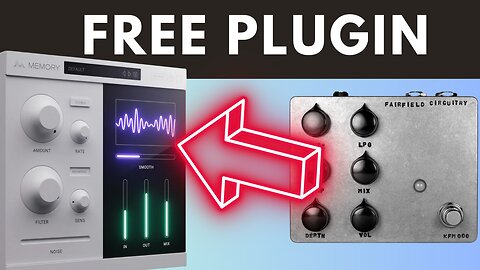 FREE PLUGIN Cymatics MEMORY Analog Chorus Based On Shallow Water Guitar Pedal