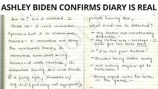 Uh Oh: Ashley Biden Confirms Her Diary Is REAL!