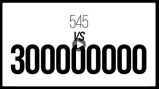 Greg Reese 545 vs 300 Million