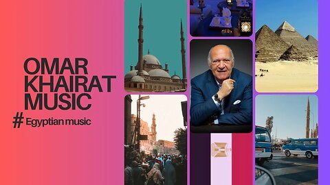 Omar Khairat Music | Every Arab Land | Masterpieces Of Egyptian Music, Relax, Enjoy.