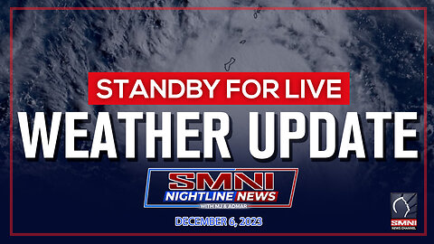 LIVE NOW: PAGASA weather update | December 6, 2023