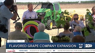 Flavored grape company expands local headquarters
