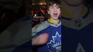 Danick shuts down a Leafs fan 🤣
