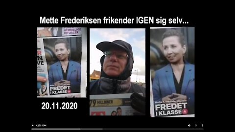 Mette F. frikender IGEN sig selv: Fredet i klasse A 20.11.2020