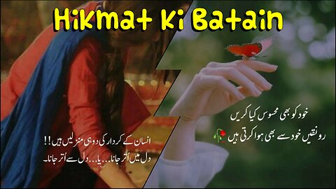 Hikmat ki Batain