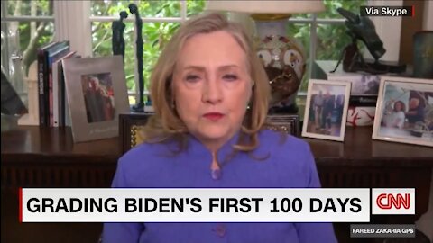 Shocker: Hillary Loves Biden's First 100 Days