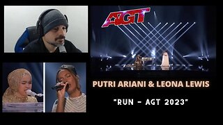 Leona Lewis and Putri Ariani - "Run" | Finale - AGT 2023 Brazilian React