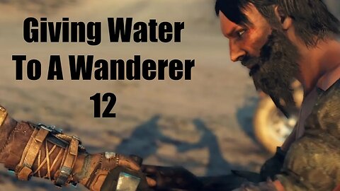 Mad Max Giving Water To A Wanderer 12