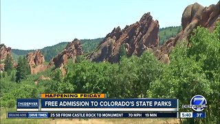 Free admisson Friday to Colorado State Parks