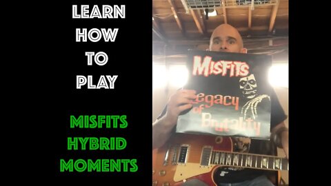 How To Play Hybrid Moments by The Misfits On Guitar! - Beginner Guitar Players