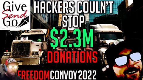 Give Send Go under Heavy DDoS Attacks - Still Receives $2.3M for the Freedom Convoy 2022