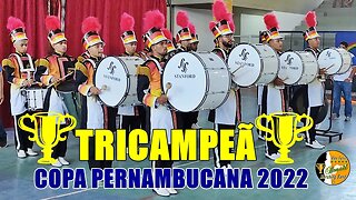 BANDA DE PERCUSSÃO EDITE MATOS 2022 NA ETAPA FINAL DA XIV COPA PERNAMBUCANA DE BANDAS E FANFARRAS