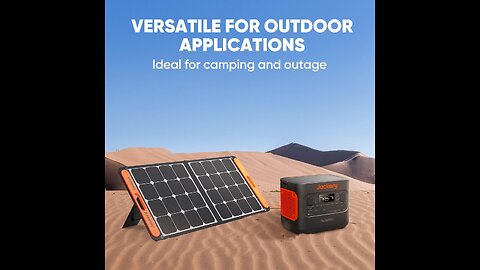 100W Portable Solar Panel for Explorer