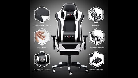 Gaming Chair Large Size High-back Ergonomic Racing Seat