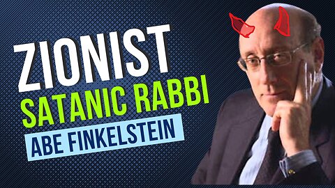 Interview with a Zionist-Satanic Rabbi Abe Finkelstein Speaking on Human Meat