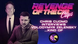 Chris Cuomo Has A Weird Interview With Zelensky | ROTC Clips