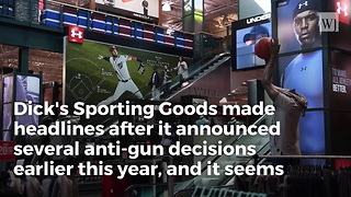 Dick's Gets Stung as Anti-Gun Policies Hit Its Bottom Line