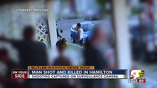 Neighbors, surveillance camera witness shocking shooting in Hamilton