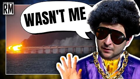 You’ll Never Guess Who Blew Up the Crimea Bridge… Again! 🤯