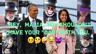 Malia Dropping Her Obama Surname. 🤨🤔🤪😂😈🇺🇸