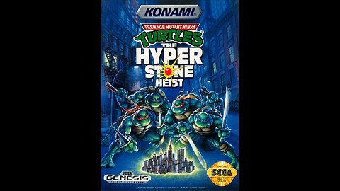 TMNT The Hyperstone Heist (Genesis) Review | Retro Gaming |