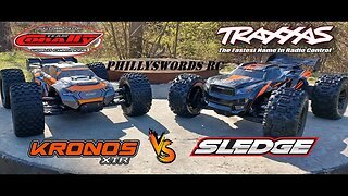 Traxxas Sledge 6S vs Team Corally Kronos XTR 6S BEAST 2