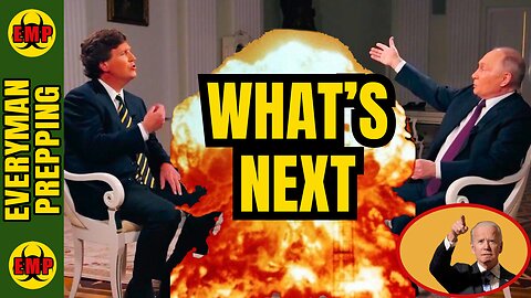 ⚡Tucker Carlson & Putin Explosive Interview - What Happens Next - Biden Thrown Under The Bus