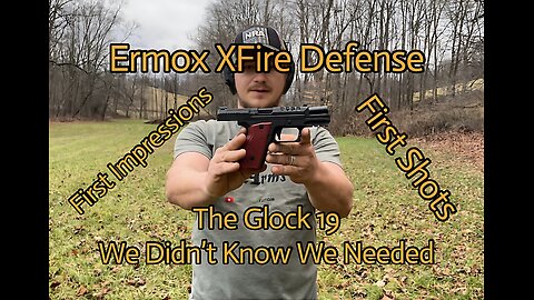 Ermox XFire Defense Review, Unboxing, First Shots, Mag testing #America #Rangeday