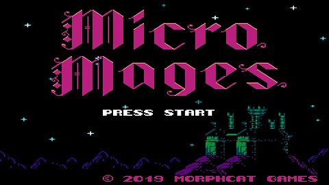 Micro Mages (Normal, Hard and Hell) (Full Game) [NES]