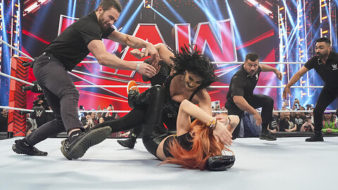 Becky Lynch's Fiery Challenge to Rhea! #wweraw #shorts