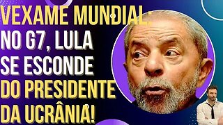 AMARELOU: Veja Lula fugindo do Presidente da Ucrânia no G7!