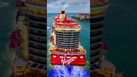 Valiant Lady is in Miami! Party ROCK 🎉 @Virgin Voyages #shorts #virginvoyages