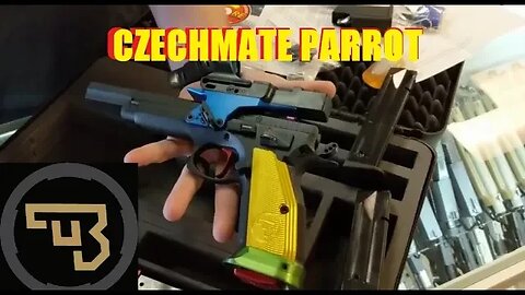 CZ Custom 75 TS Czechmate Parrot 9mm Unboxing