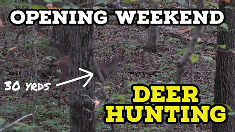 Opening Weekend DEER HUNTING!