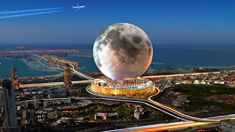 Dubai’s $5 Billion Gigantic Moon-shaped Mega Resort
