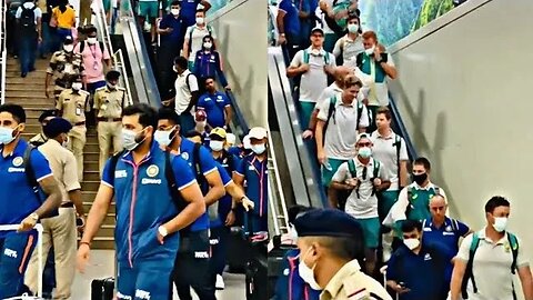 IND Vs AUS Cricket Team Players At Mumbai Airport | IND Vs AUS | Cricket