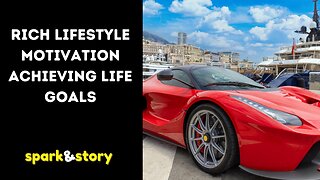 Rich Lifestyle Motivation Achieving Life Goals