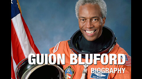 Guy bluffed, first African American in Space: 40 years of inspiration.