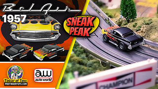 1957 Bel Air Black with Yellow & Red Flames Unboxing and Review | ProTinkerToys