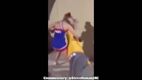 Cheerleader vs Big Bully