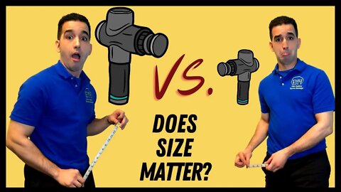 What's the difference between a Massage Gun and Mini Massage Gun vs regular massage gun comparison